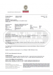 PRODUCT TRANSIT TESTING - NMFTA ITEM 181